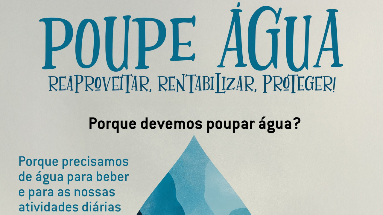 União das Freguesias de Setúbal sensibiliza para o uso consciente da água - cada gota conta