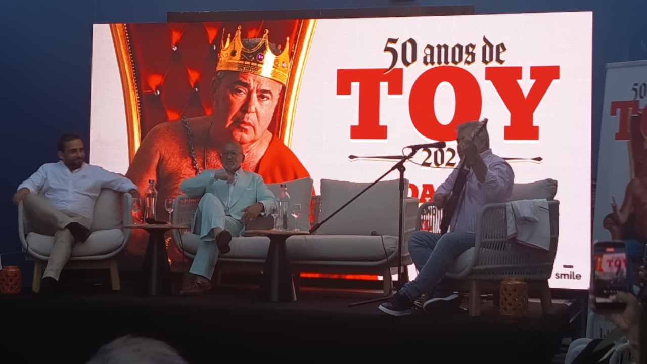 Apresentação das comemorações dos 50 anos de carreira de Toy