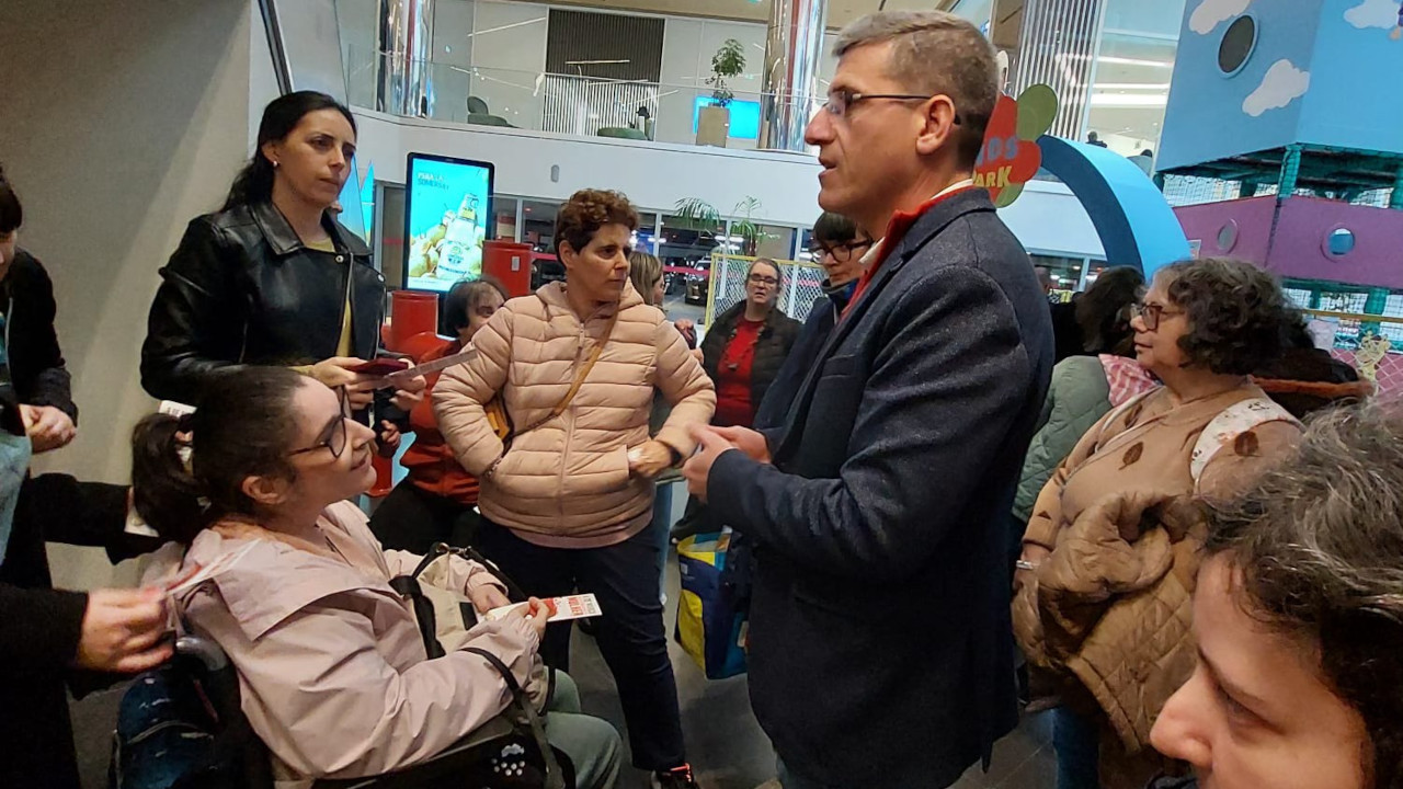 Momento de partilha com um grupo de mulheres da APPACDM