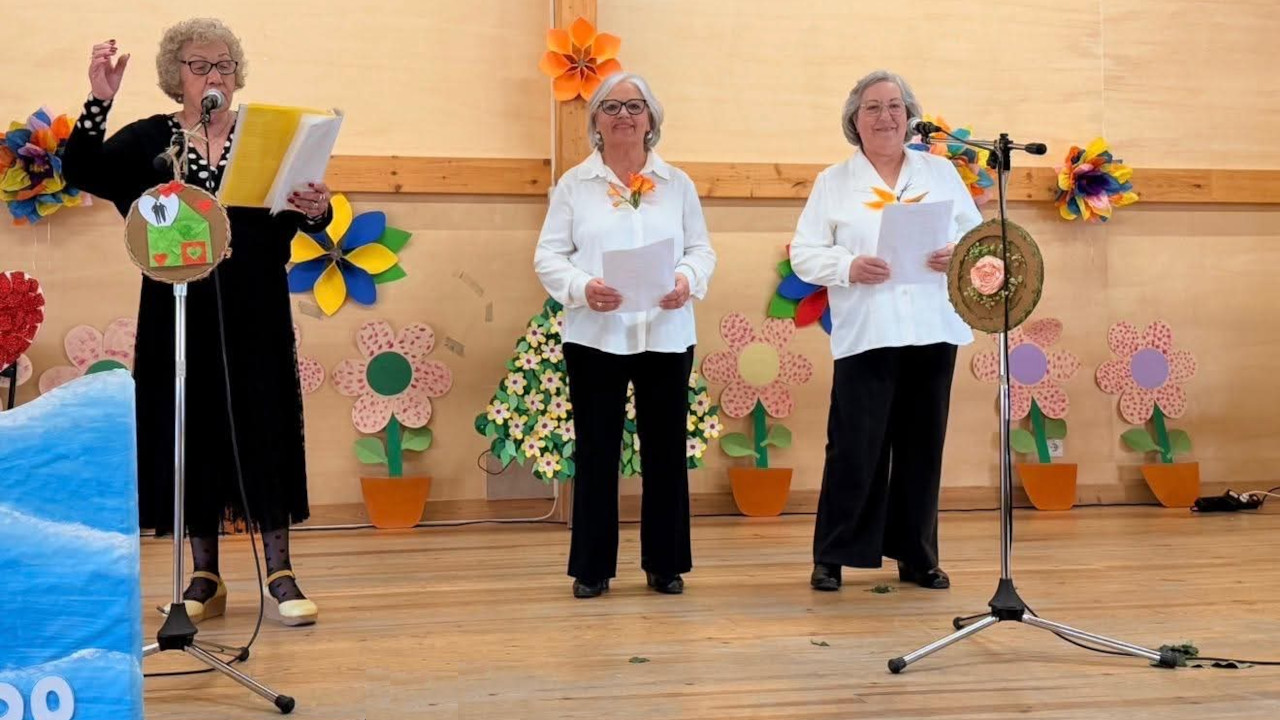 Encontro do grupo "Envelheseres" no Auditório do Bocage