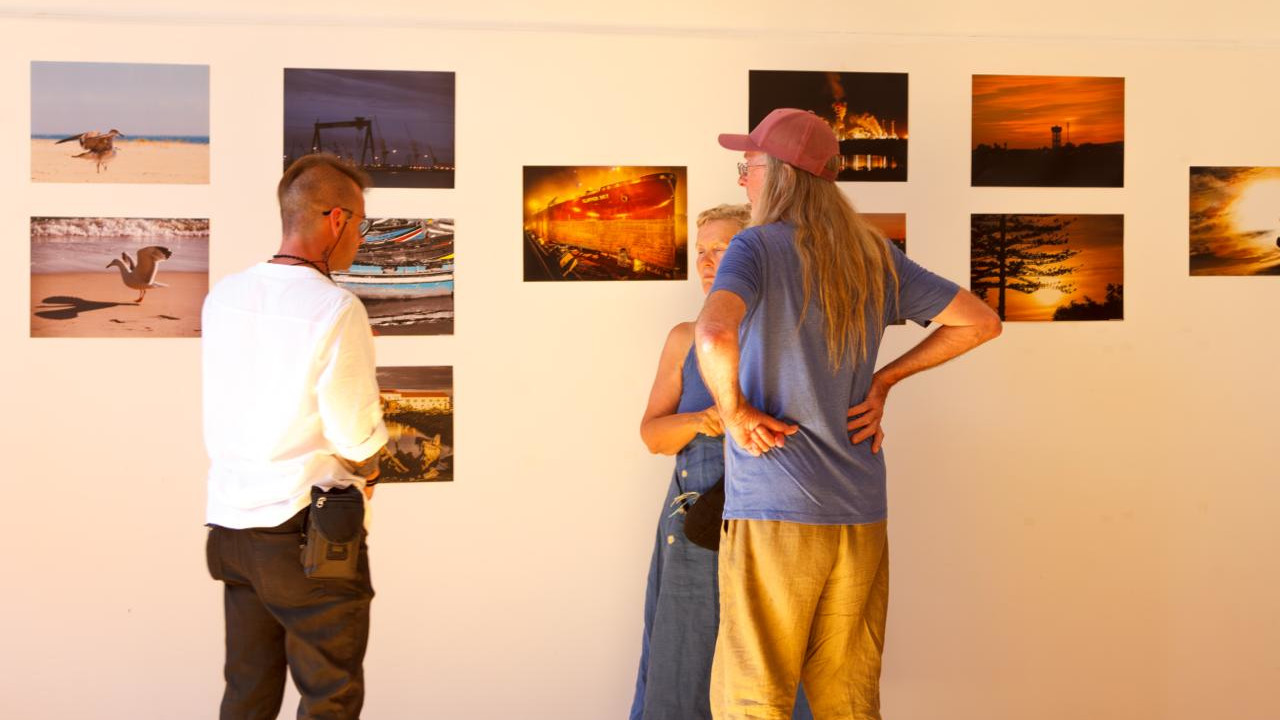 Inauguração da exposição "Expontâneos" por Filipe Oliveira
