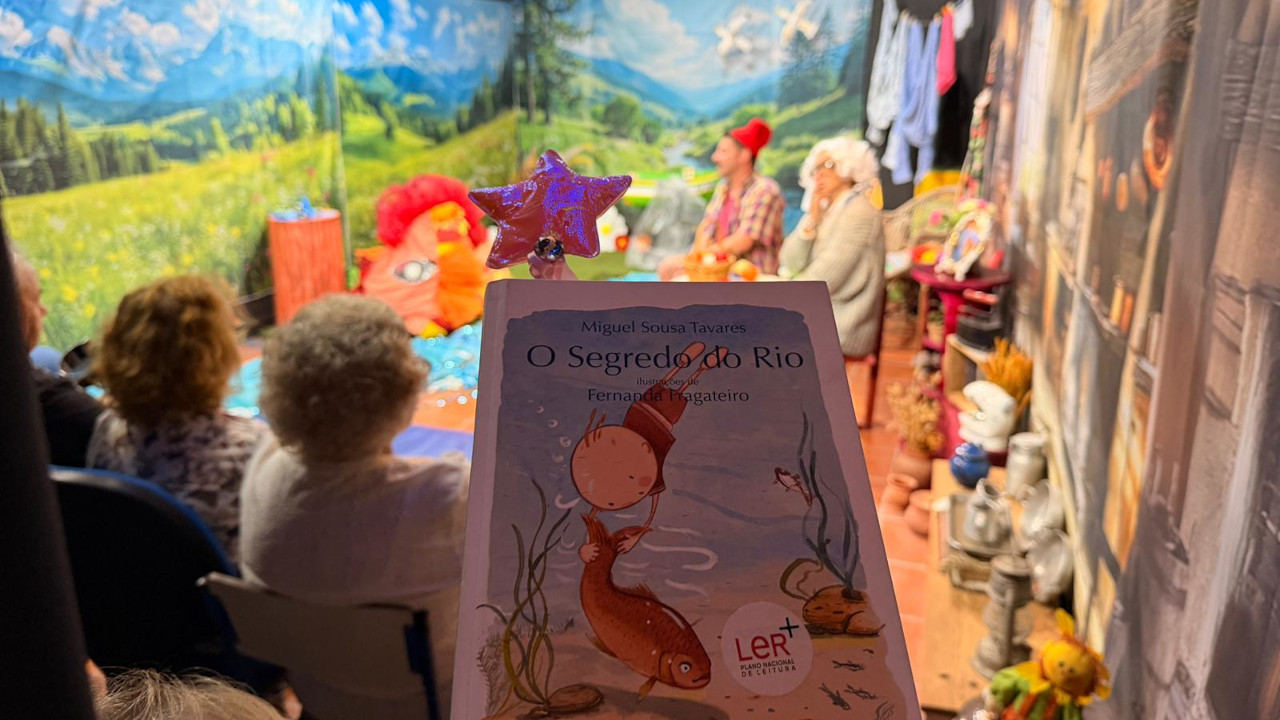 Espetáculo “O Segredo do Rio” na Ludoteca 