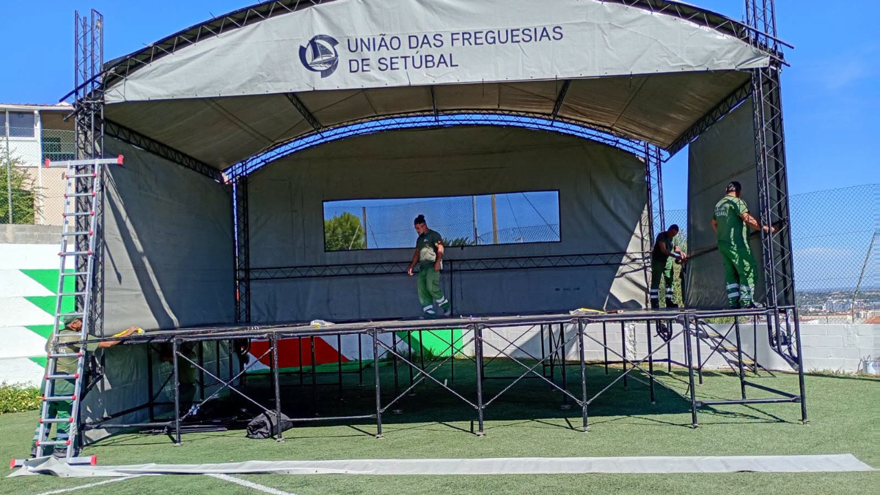 Obras e Manutenção: trabalho diário no terreno
