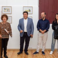 Aguarelas na Escola Conde de Ferreira