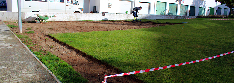 União das Freguesias prepara construção de parque infantil